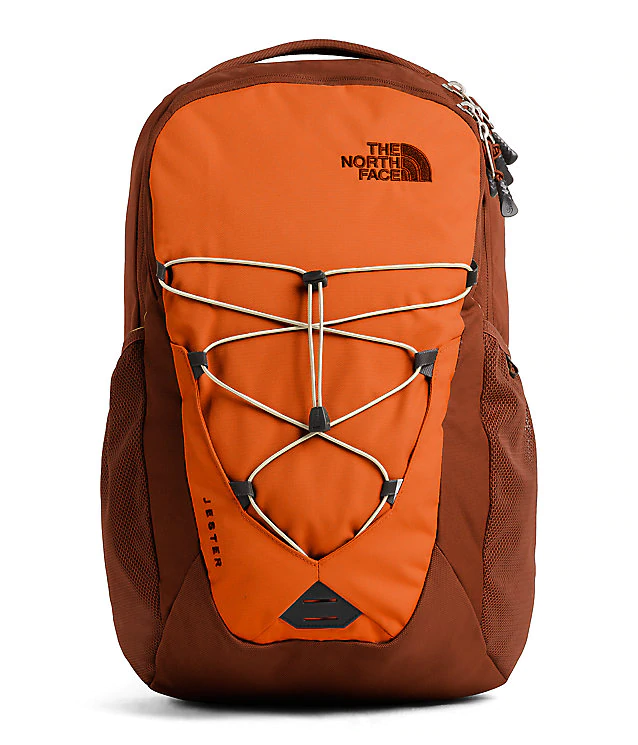 north face jester backpack orange