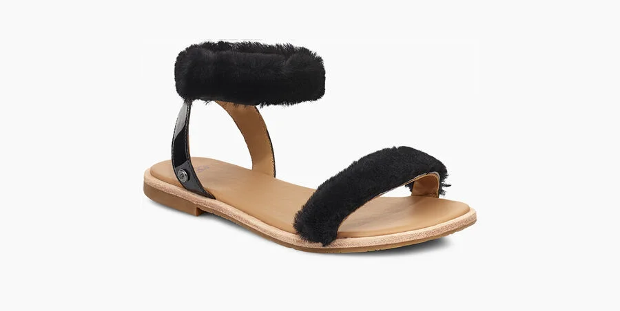 ugg fluff spring sandals